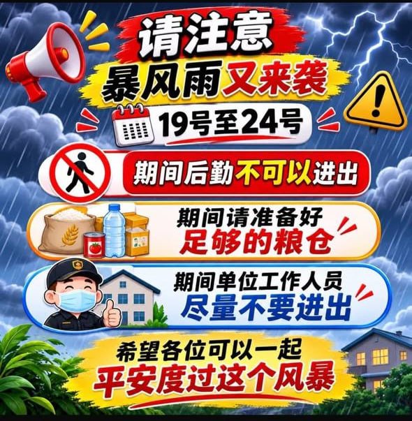 马来西亚19日起开展联合扫楼检查